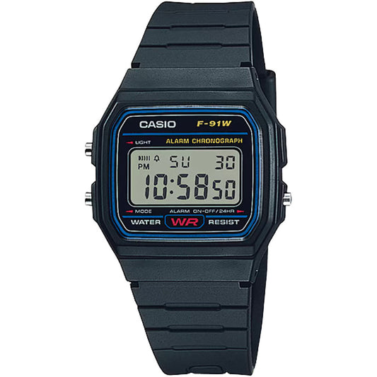 Casio - F-91W-1YEG